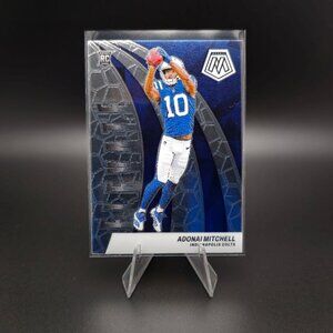2024 Panini Mosaic Adonai Mitchell "Elevate" Insert RC Indianapolis Colts